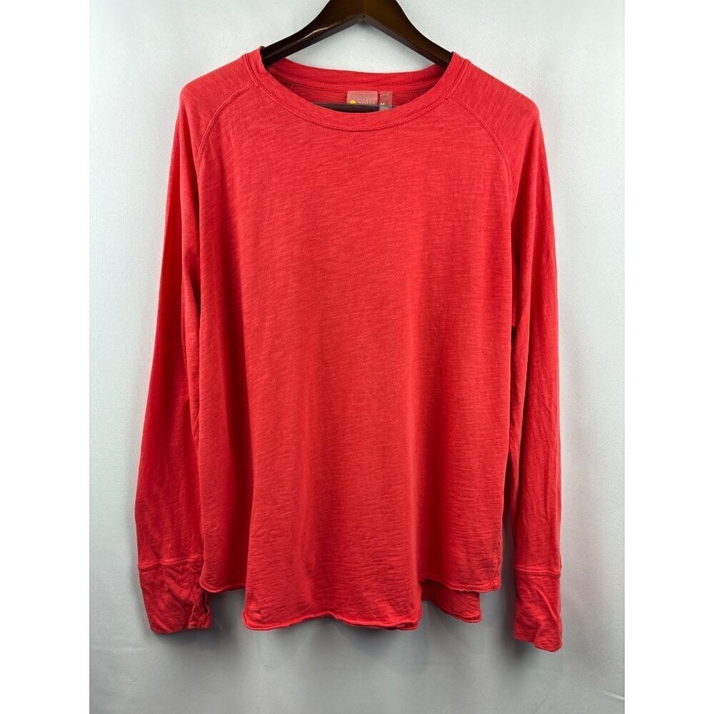 Women’s Zella Medium Orange Long Sleeve Sports Shirt